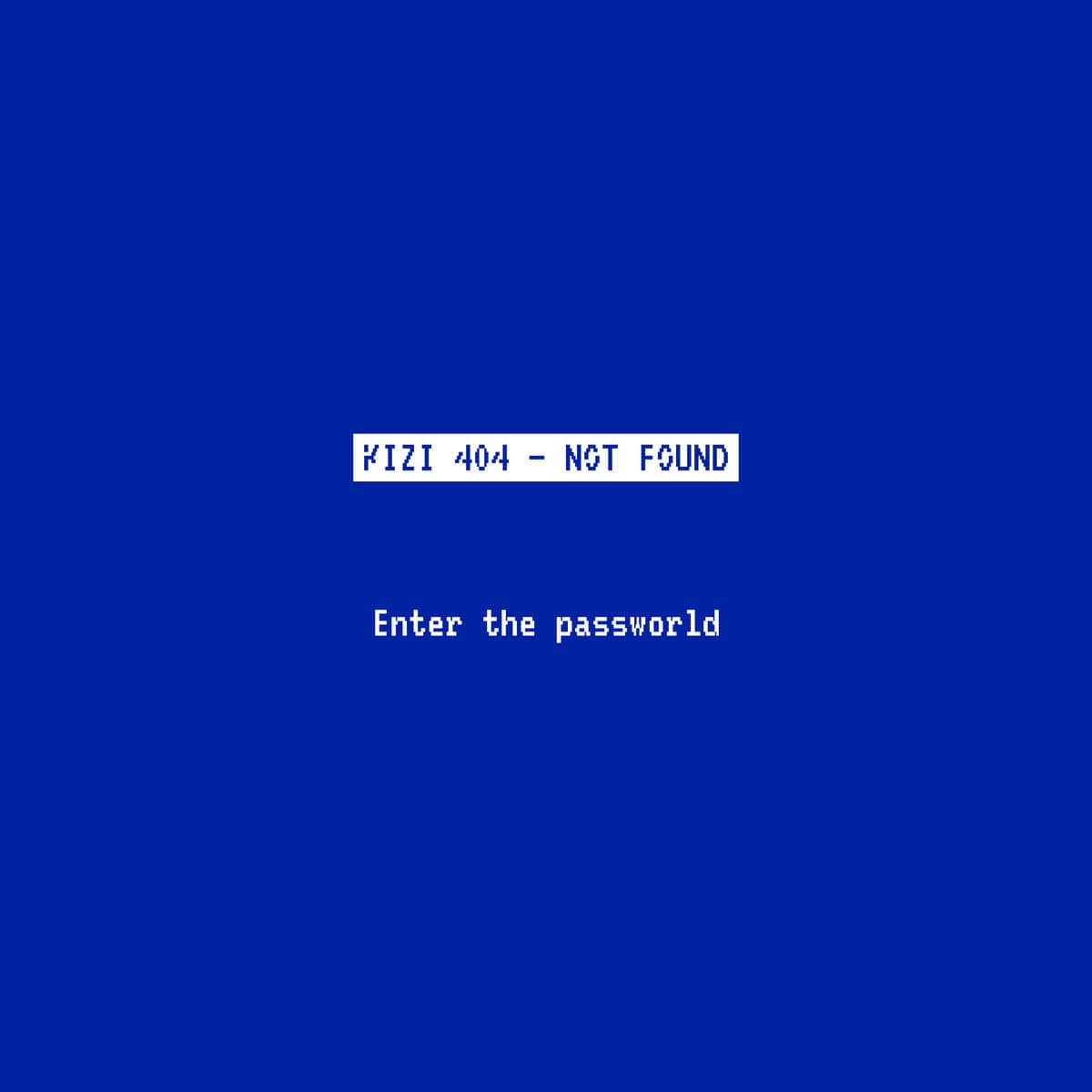 Enter the Passworld